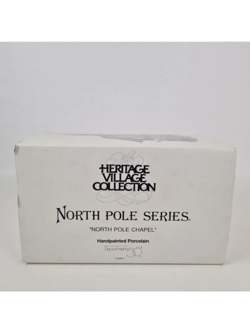 Department 56 North Pole Chapel 5626-0 North Pole Series Handpainted Porcelain